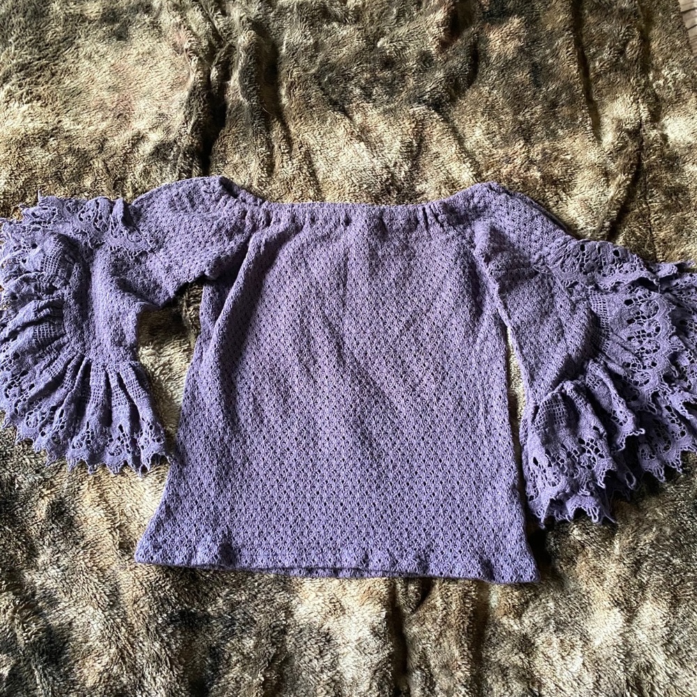 Boho Off-the-shoulder Top